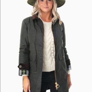 Barbour Sage Icon Haydon Wax Jacket - Size 6